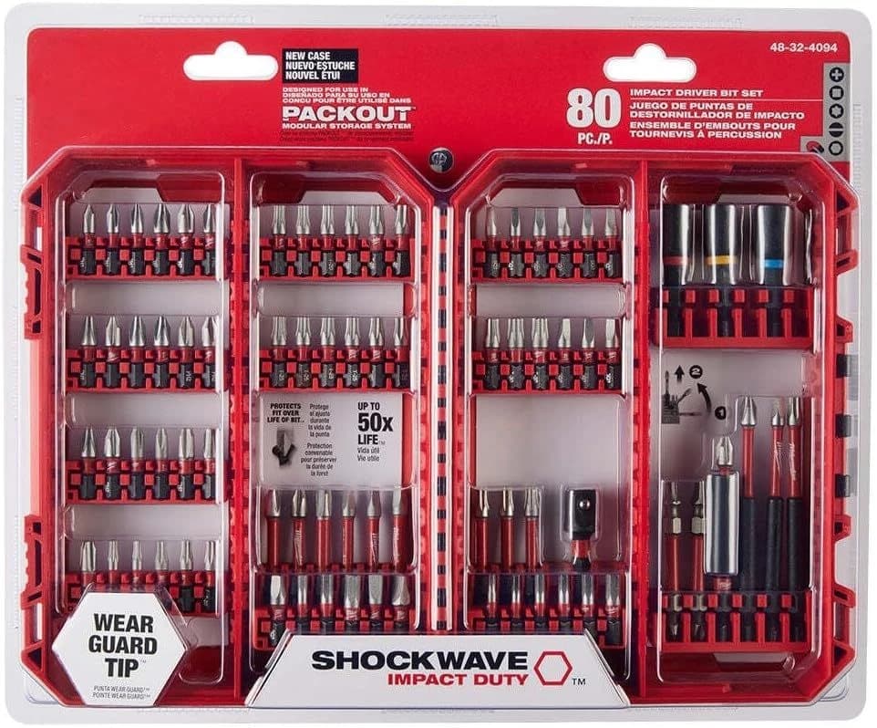 Milwaukee 80pc Shockwave Impact Duty Driver Bit Set product image