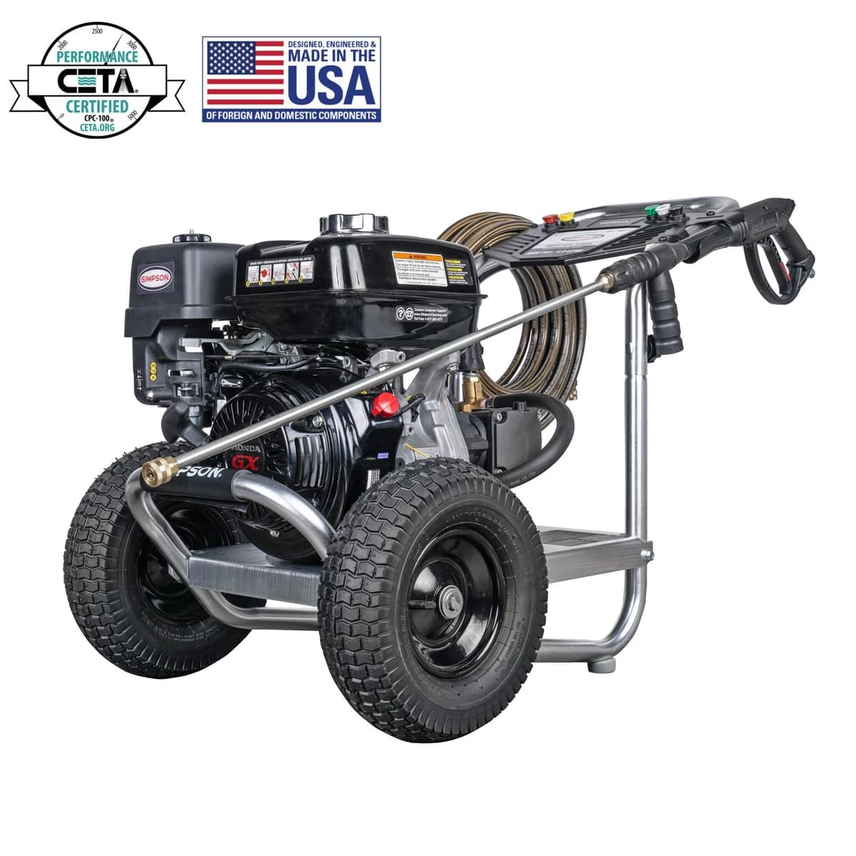 Simpson 4400PSI Pressure Washer Ind Series 4.0GPM GX390 w/AAA Triplex Pump product image