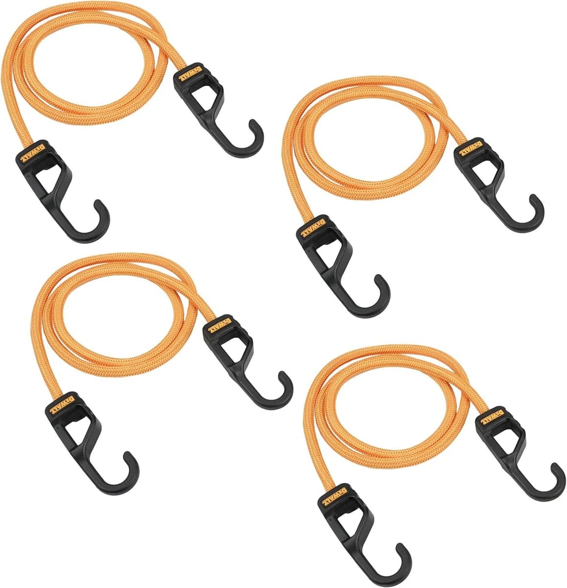 Dewalt 48" Premium Heavy-Duty Bungee Cords 4pk product image