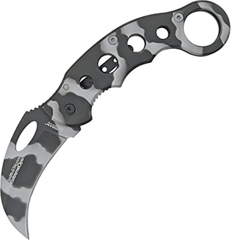 Smith & Wesson Extreme Ops Karambit Folding Knife 3" product image