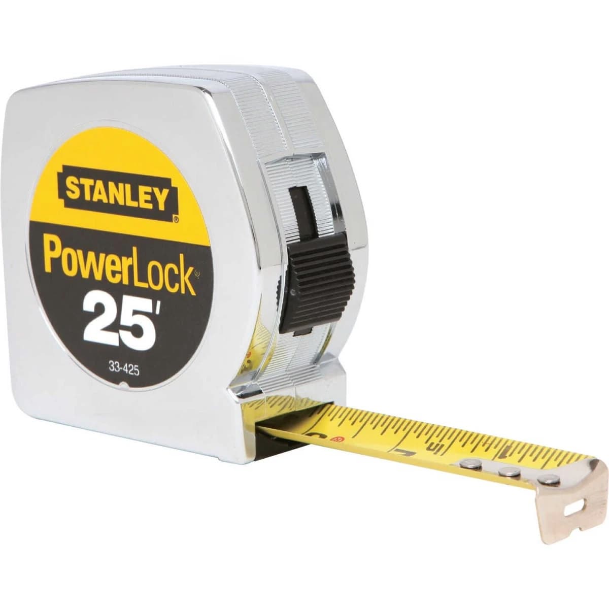 Stanley 25' Powerlock Chrome Steel Measuring Tape product image