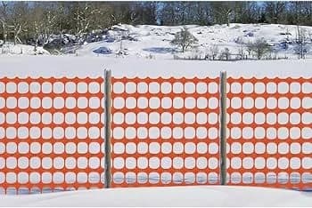 Tenax 4' x 50' Polypropylene Snow Fence Orange product image