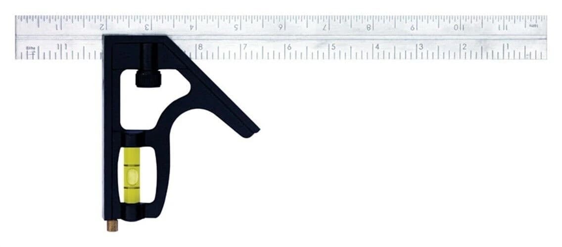 Johnson 12" Inch/Metric Stainless Steel Combination Square product image