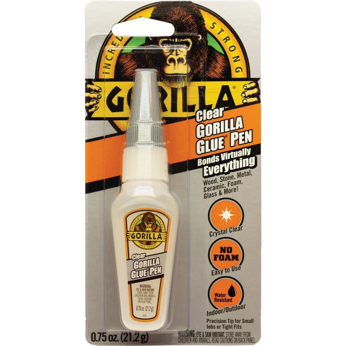Gorilla 0.75 Oz. Clear All-Purpose Glue Pen product image