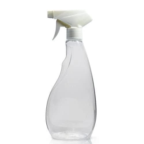 500ml Plastic Spray Bottles w/ White Trigger Head product image