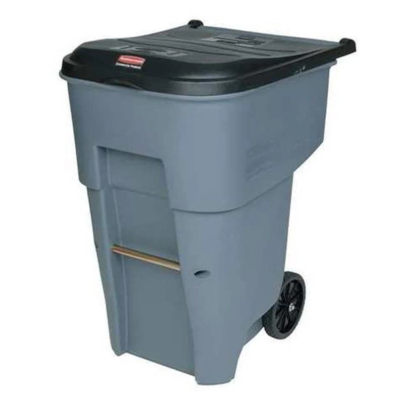 Bin - 65 Gallon Brute Rollout Container- RUBBERMAID product image