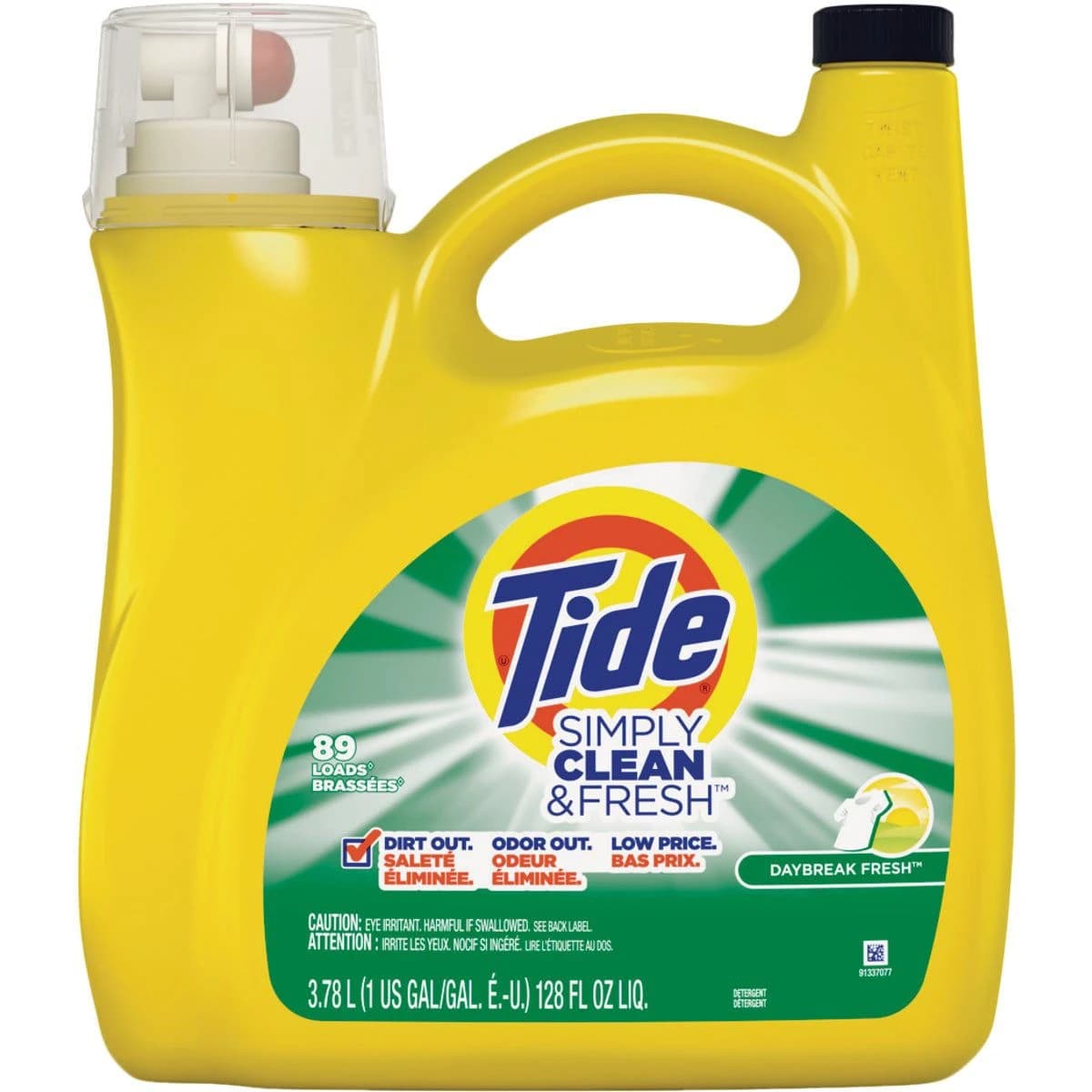 Tide Simply Clean & Fresh 117Oz 89 Load High Efficiency Liquid Laundry Detergent product image