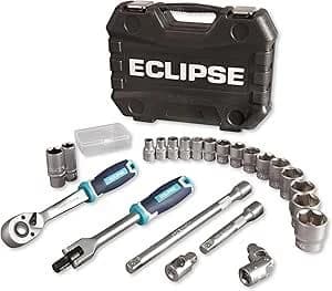 Eclipse 1/2" Dr 24pcs Square Drive Socket Set (Imperial) 3/8" - 1 1/4" product image