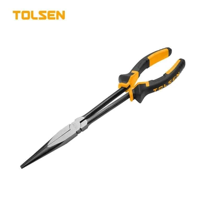 Tolsen 11" Straight Long Reach Long Nose Pliers product image