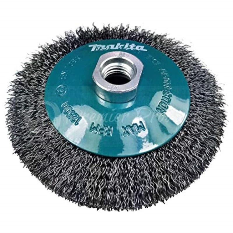 Makita Bevel Brush Crimped 4 1/2" X 5/8" product image