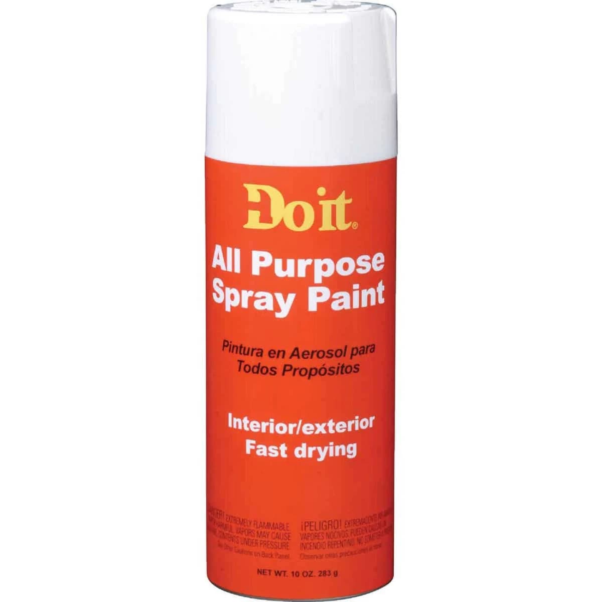 Do it 10 Oz. Flat All Purpose Spray Paint White product image