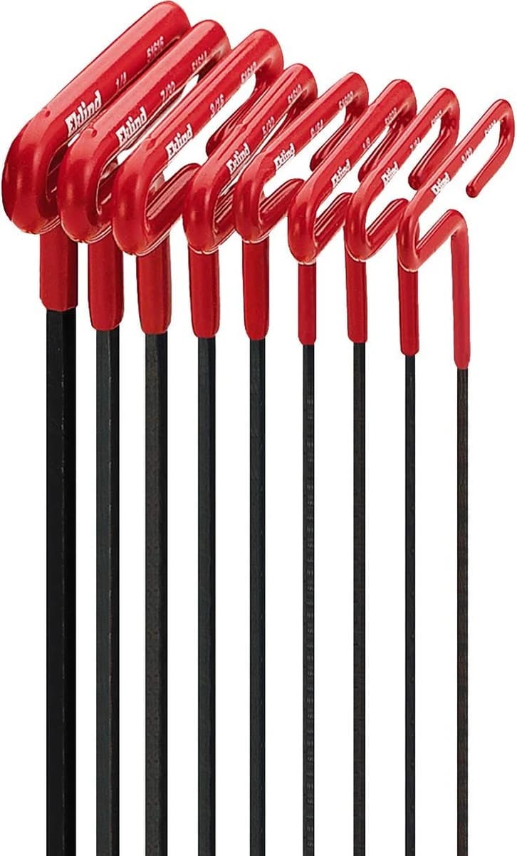 Eklind Cushion Grip Hex T-Key allen wrench Set 8pc 3/32" - 1/4" product image