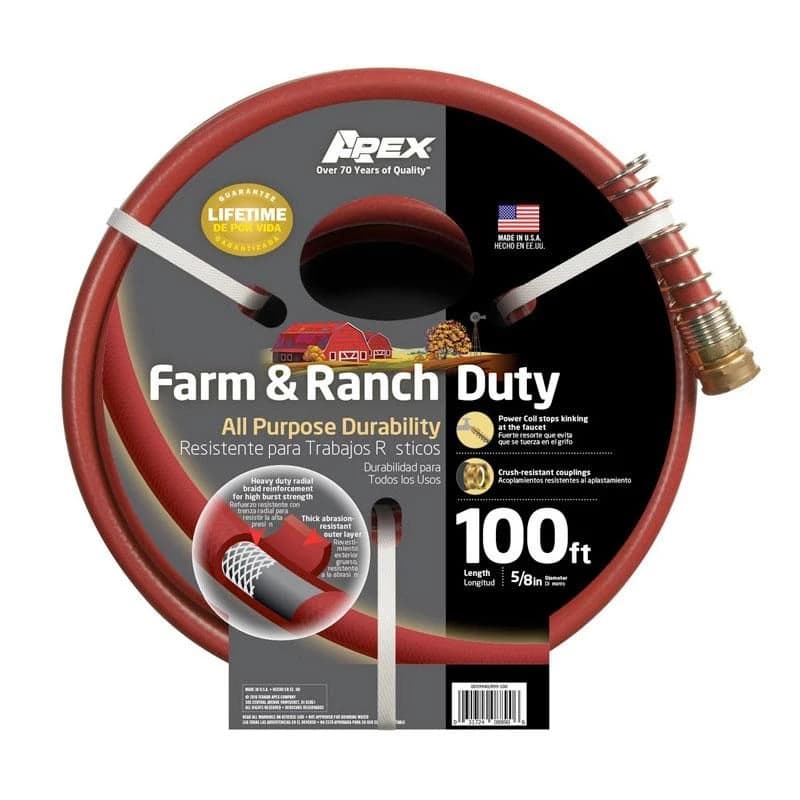 Apex 5/8" x 100' Farm and Ranch Duty Hose product image