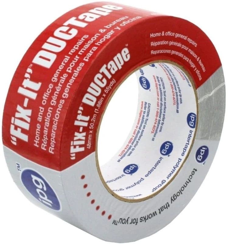 Intertape 1.87"x 55yd Silver Duct Tape product image