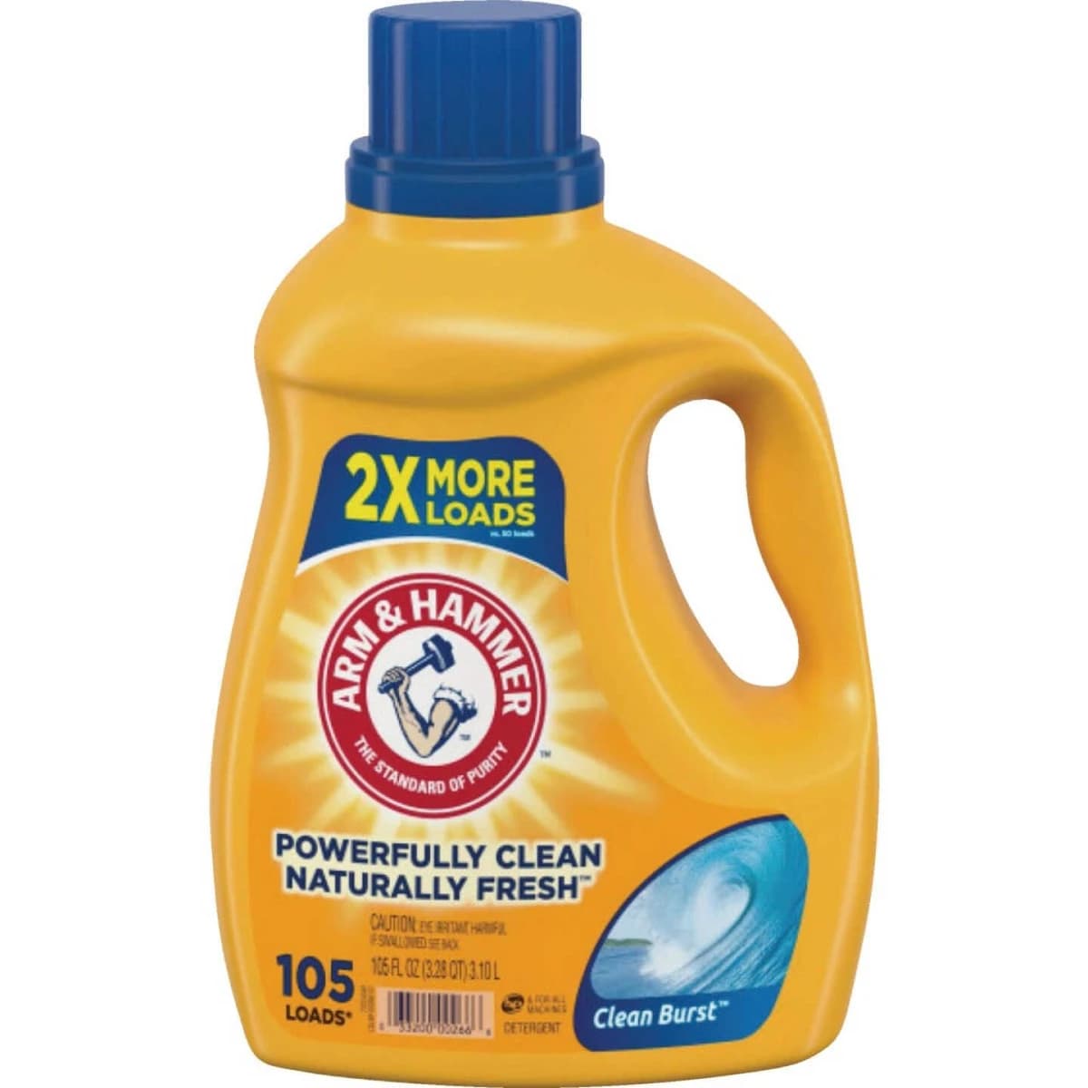 Arm & Hammer 105 Oz. Clean Burst Dual HE Liquid Laundry Detergent product image