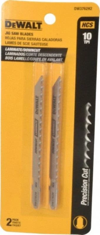 Dewalt 4" 10TPI Fine Finish Laminate Jigsaw Blade product image