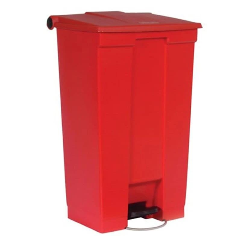Rubbermaid Step On Container 23 Gallon Red product image