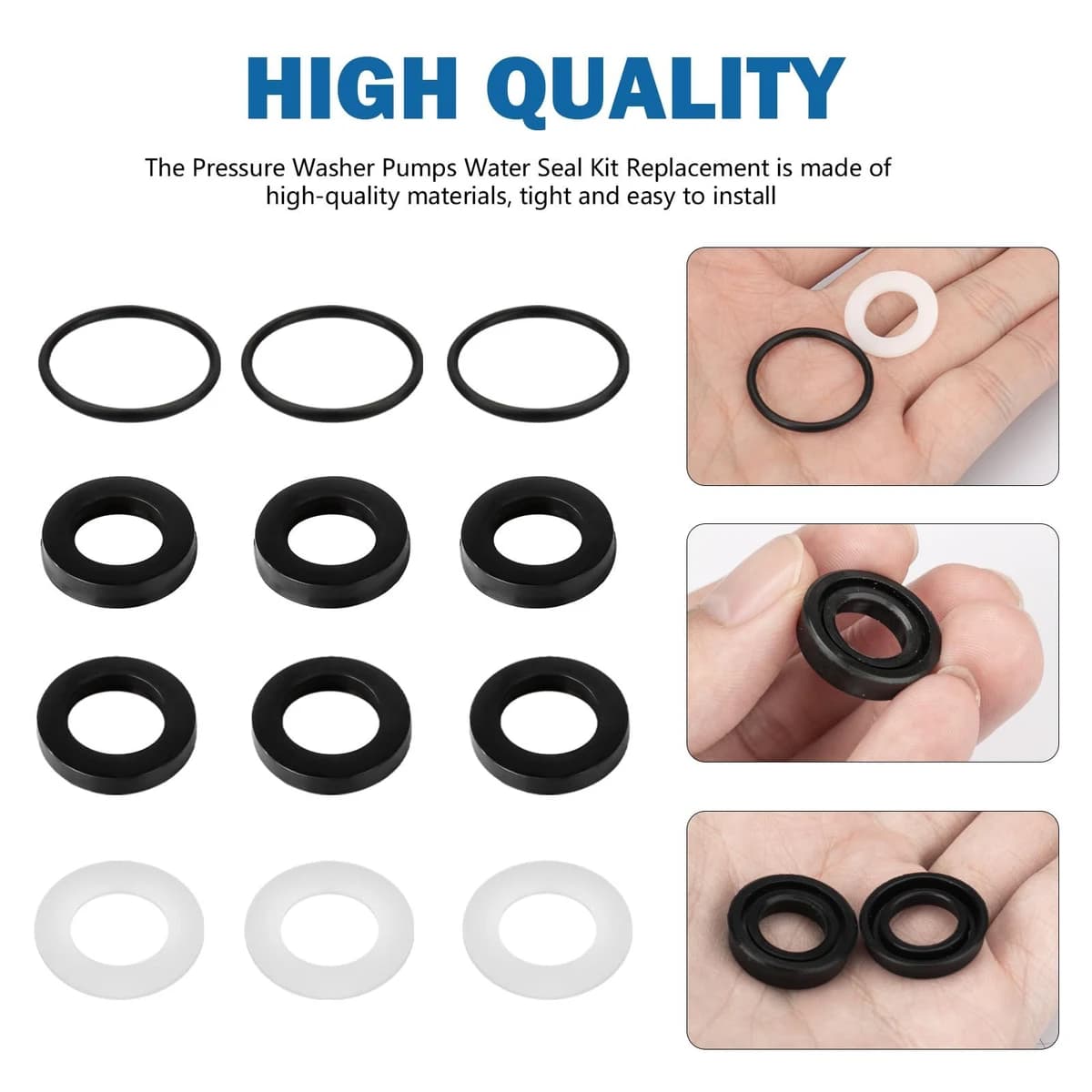 Simpson Cleaning 7106627 Replacement Water Seal Kit for Pressure Washer Pumps product image