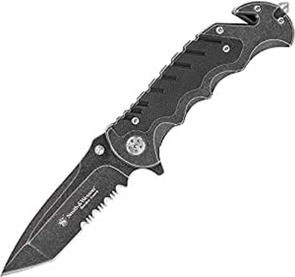 Smith & Wesson 8.3 in High Carbon S.S. Folding Knife (SWBG10S) product image