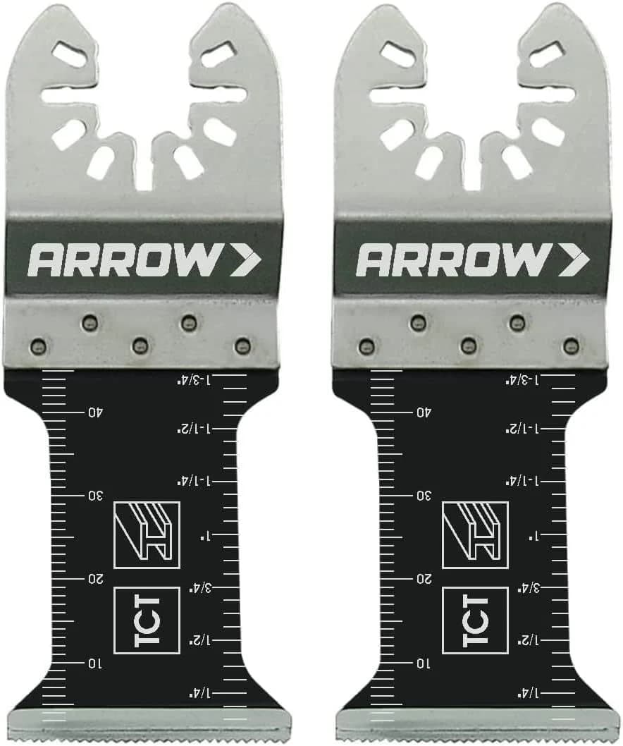 Arrow Titanium Coat Carbide Enhanced Oscillating Multitool Saw Blades 1 3/8" 2pk product image
