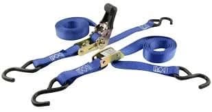 Erickson Ratcheting & Cam Lock Tie-Down Strap 1" x 15' 1200lb Capacity - 2 Pack product image