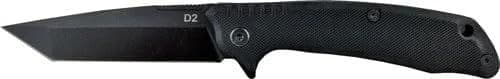 ABKT Tac Predator Linerlock Blue Tanto Knife product image