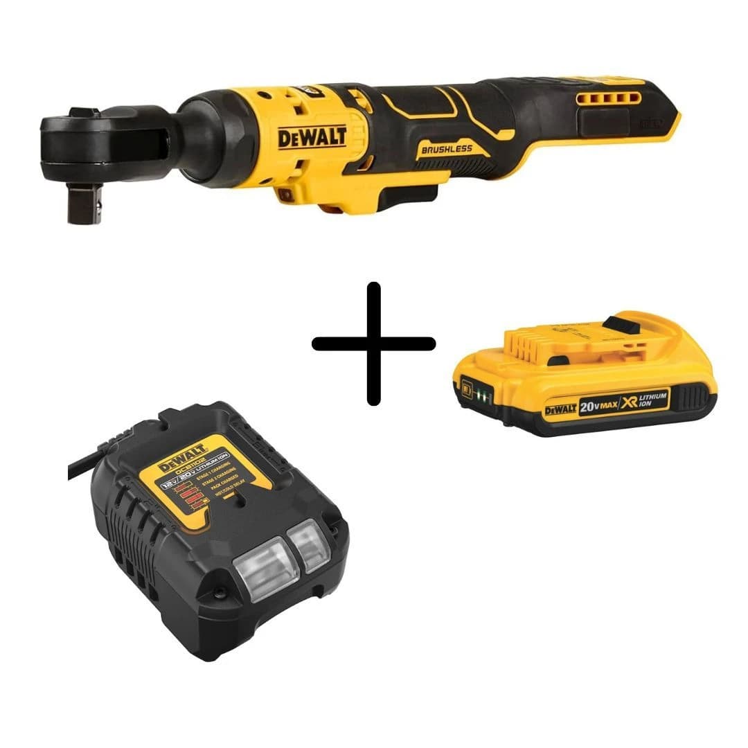 Dewalt Atomic Compact 20V Max 1/2" Ratchet w/2Ah Battery & Charger product image