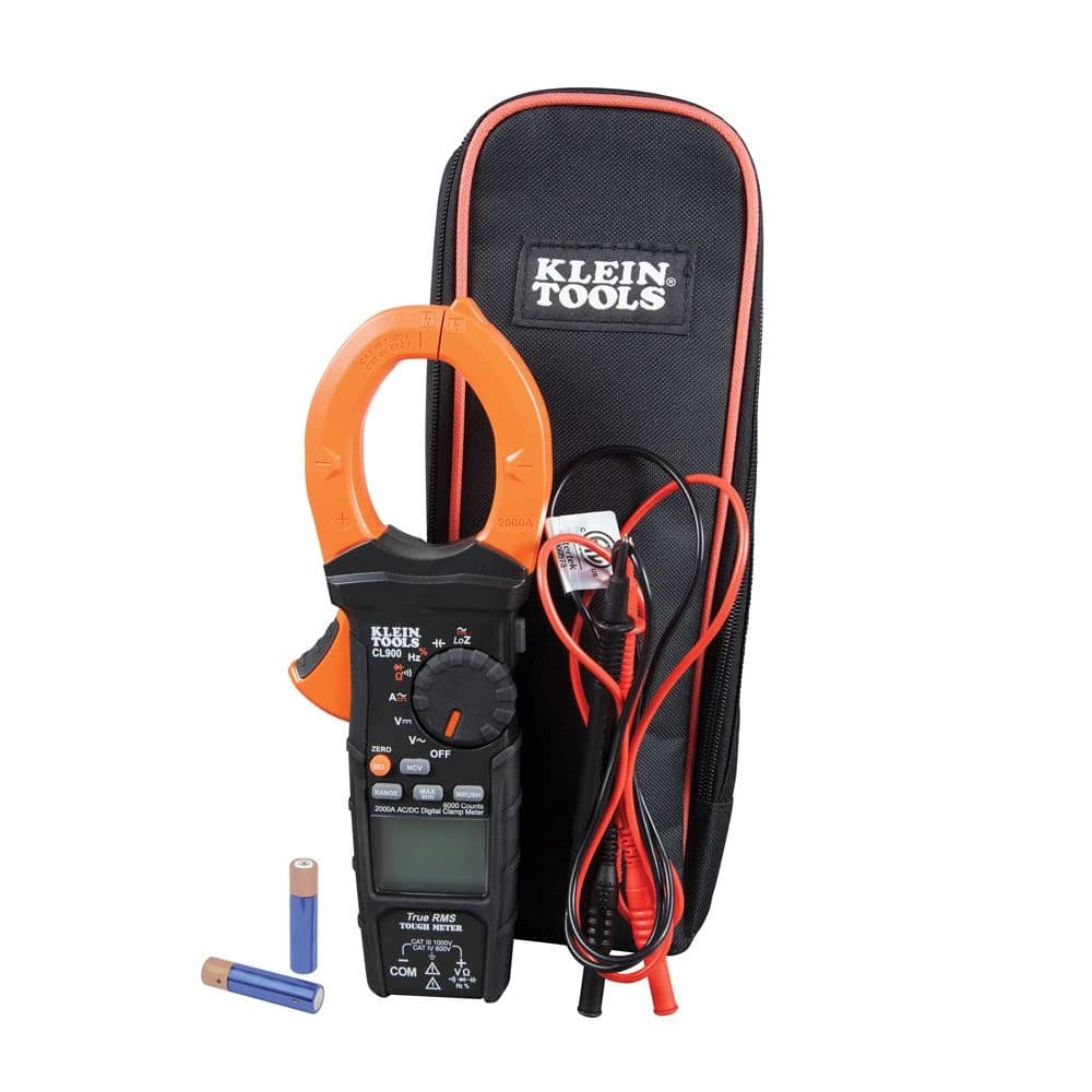 Klein Digital Clamp Meter, Autoranging TRMS 2000 Amp AC/DC Voltage/Current 1000V product image