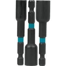 Makita 2 9/16' 3pc Impactx Magnetic Nut Setter Set product image