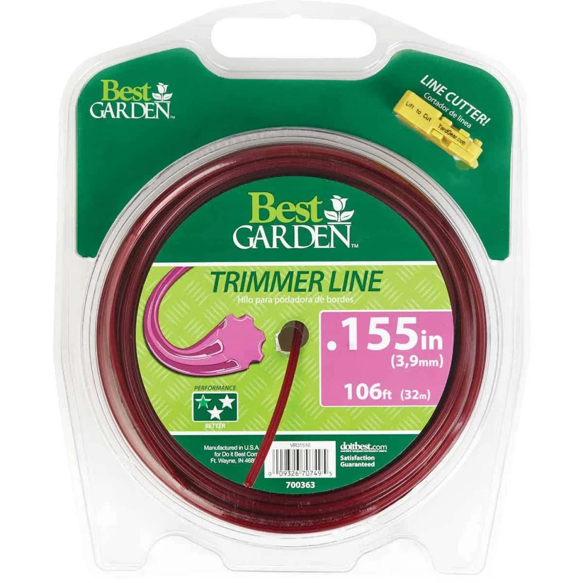 Best Garden 0.155" x 106' 7-Point Trimmer Line product image