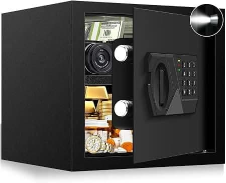 1.6 Cuft Digital Safe w/Smart Tamper Alert WP & FP Storage Pouch LED light product image