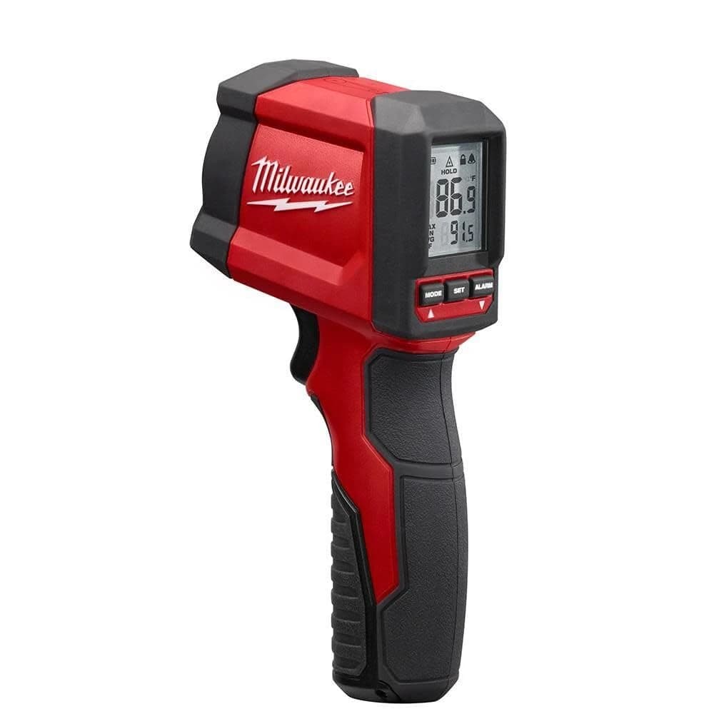 Milwaukee 10:1 Infrared Temp-Gun (uses 9V Battery) product image