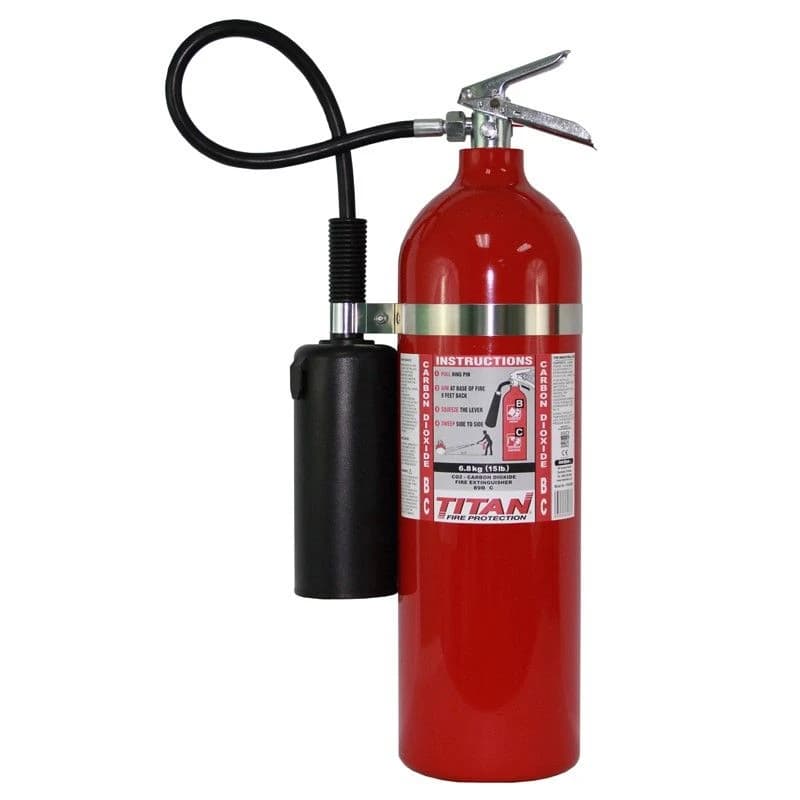 Fire Extinguisher - Carbon Dioxide 15lb Titan product image