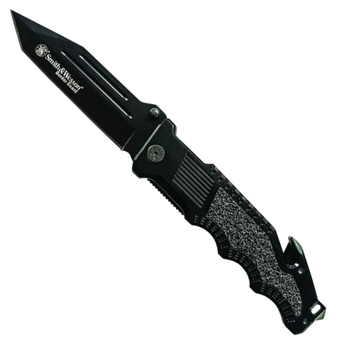 Smith & Wesson Large Swat Assist All Black Knife product image