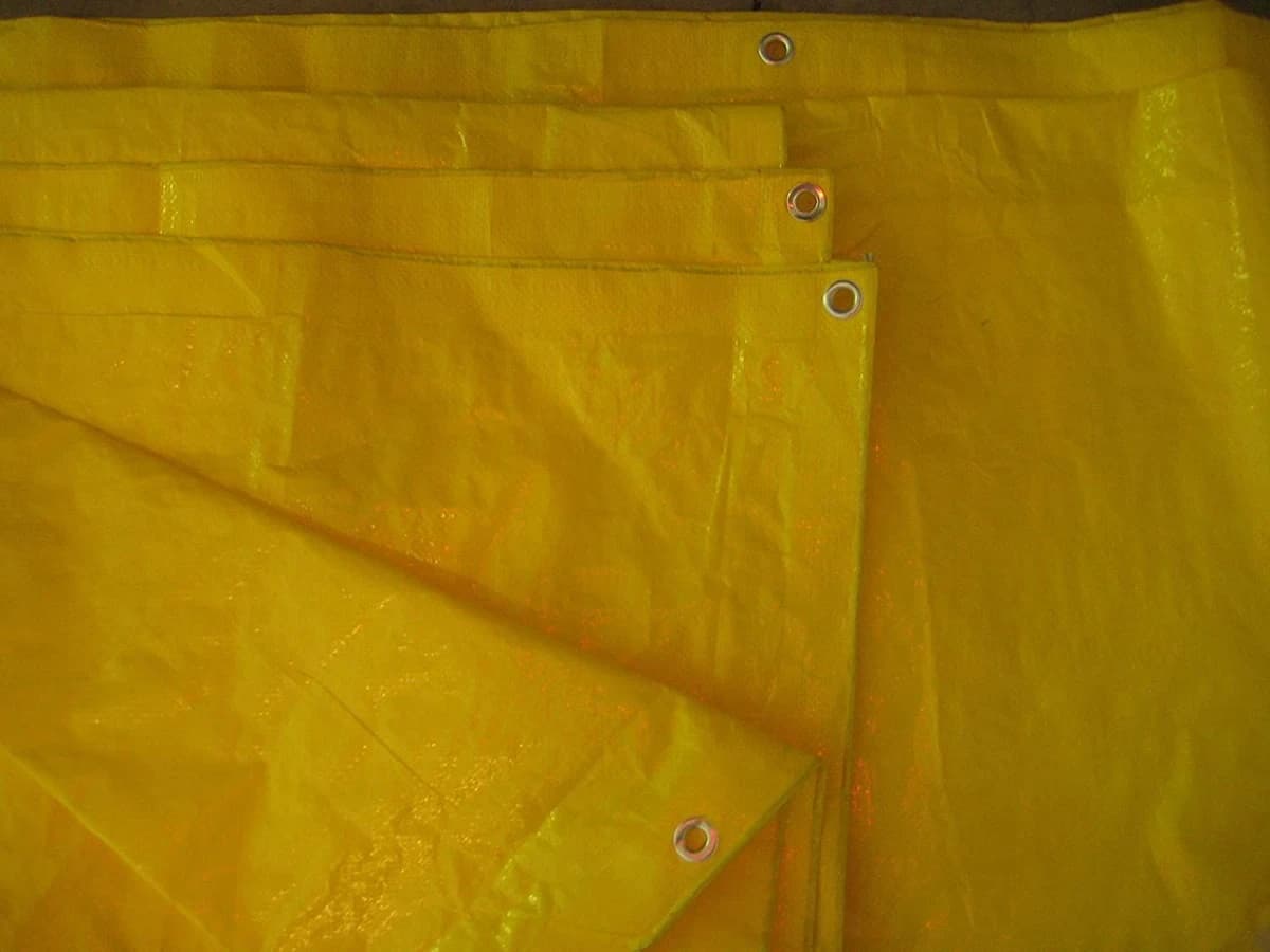 Yellow H/D Tarp 10'x12' Tarpaulin product image
