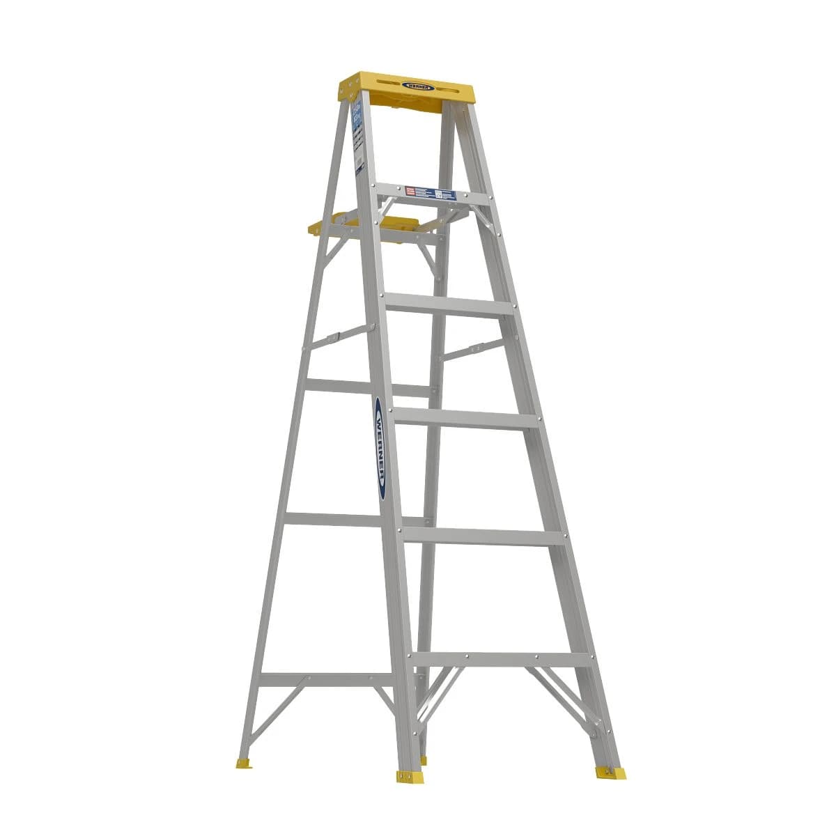 Werner Step Aluminum Ladder Type 1 (USA) 250lb 6' product image