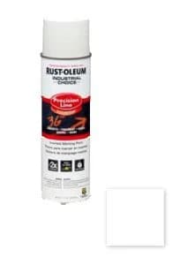 Rust-Oleum Ind Choice Inverted Solvent-Based Marking Spray Paint, White 17oz product image