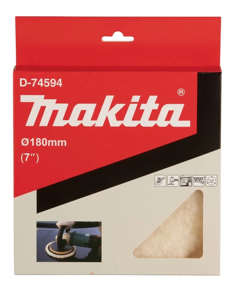 Makita 7" Wool Bonnet 180 mm product image
