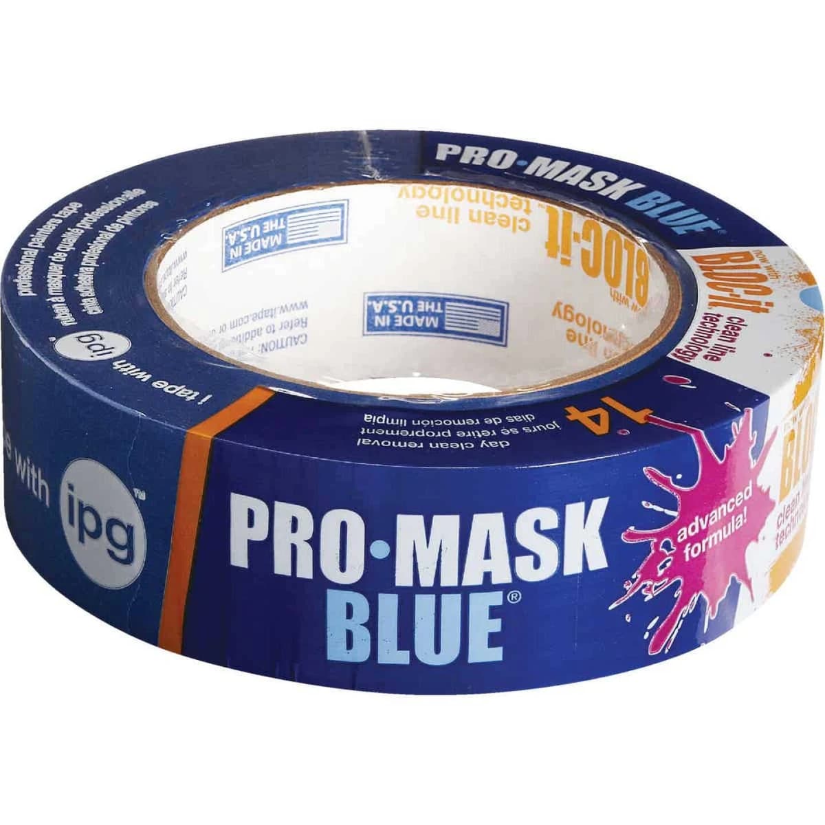 IPG ProMask Blue 1.41 In. x 60 Yd. Bloc-It Masking Tape product image