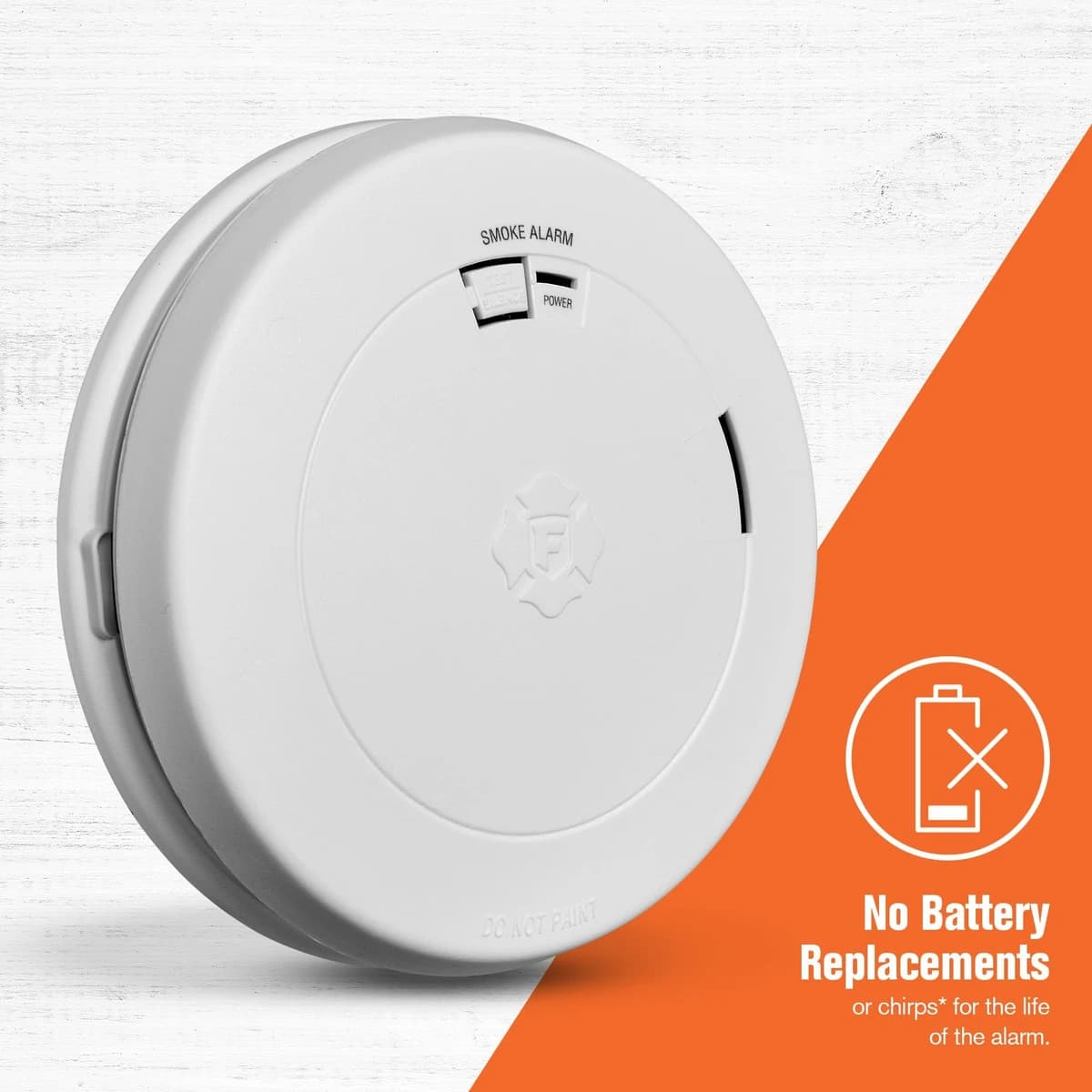 First Alert SM210, 10-Year Sealed Battery Smoke Alarm with Slim Profile Design product image