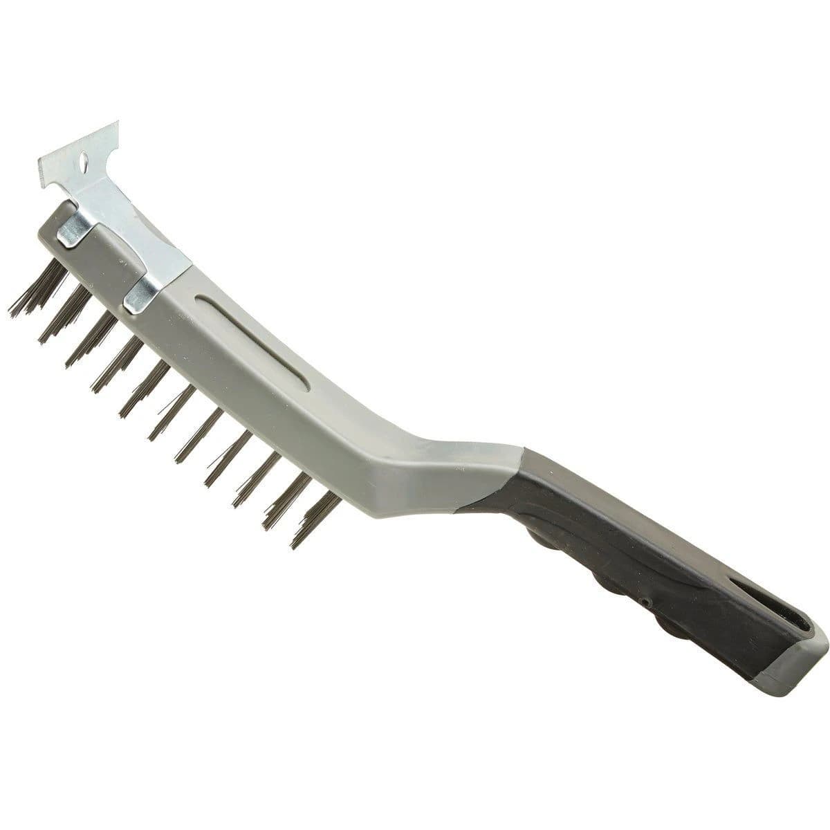 Best Look 5" x 1 1/4" Stiff Wire Brush with Scraper product image