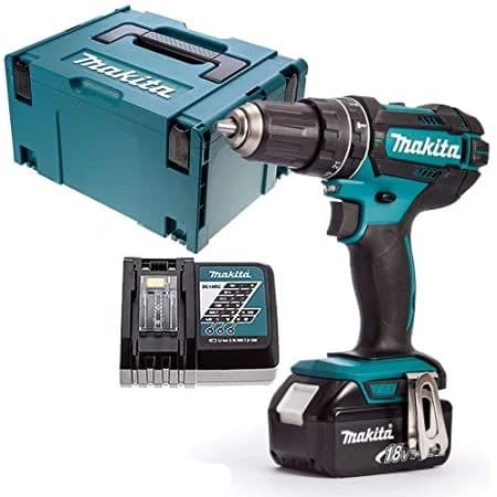 Makita LXT 18V Combi Drill with 1 x 5.0Ah Battery, Charger & Case product image