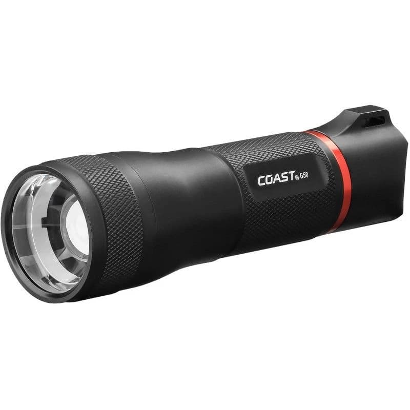 Coast G50 Black Flashlight in Clampack product image