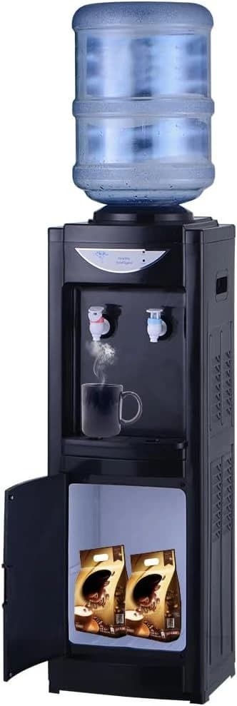 Huhelm Water Dispenser Hot&Cool Top Loading 5 Gallons with Child Safety Lock product image