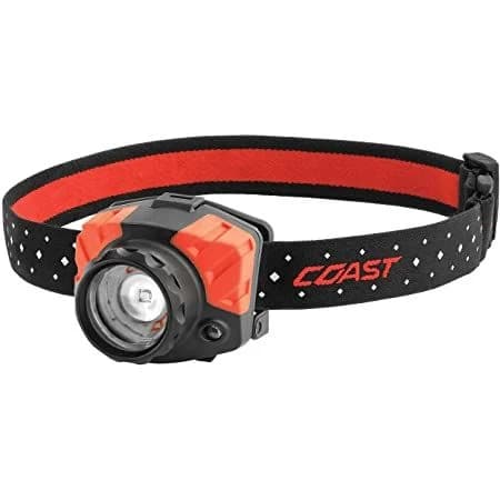 Coast Head Lamp FL65 Black/Red, 400 Lumens product image