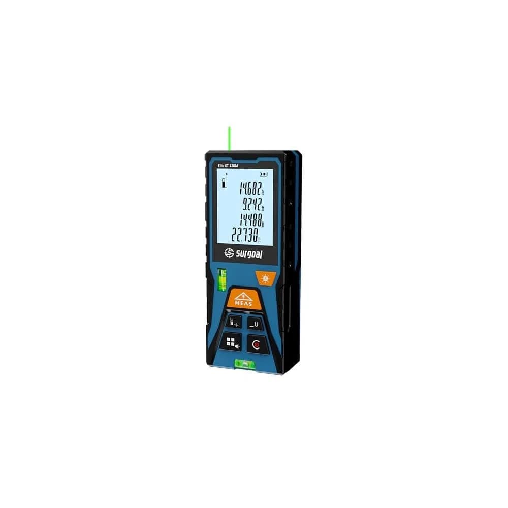 SG SURGOAL 393' (120m) Laser Distance Meter backlit LCD, ±2mm accuracy product image