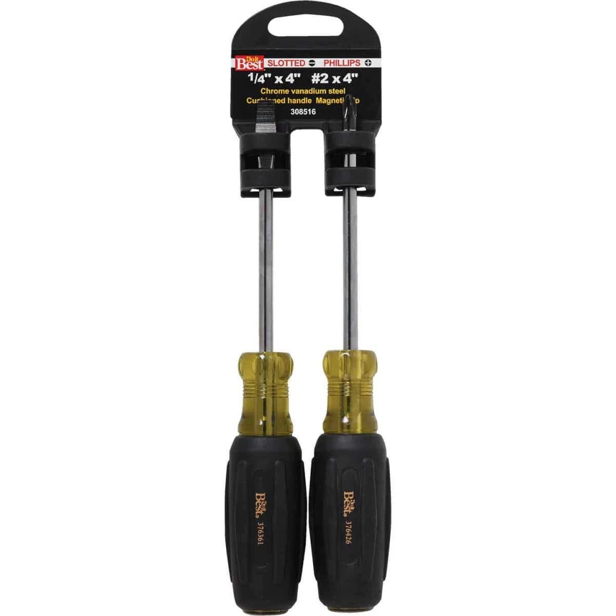 Do it Flat/Slotted & Phillips Screwdriver Set 2pc product image