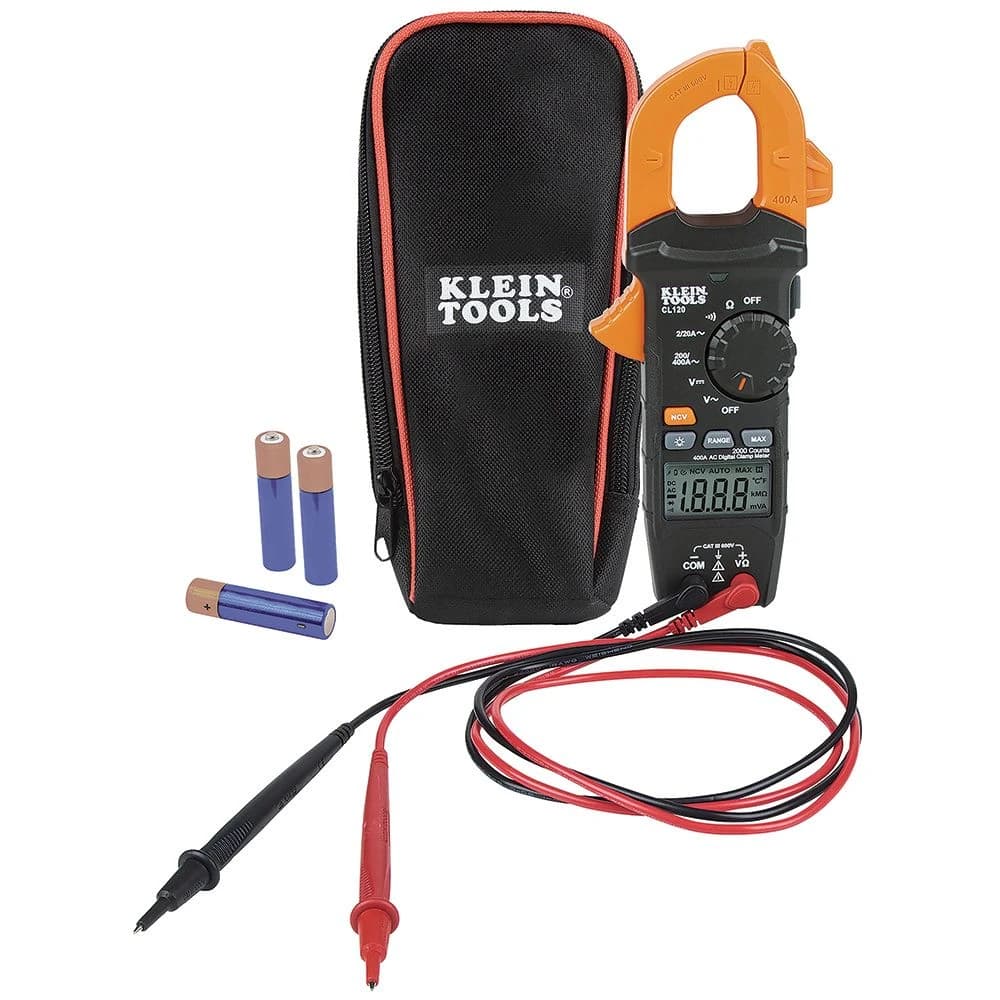 Klein Digital Clamp Meter AC Auto-Ranging 400 Amp product image