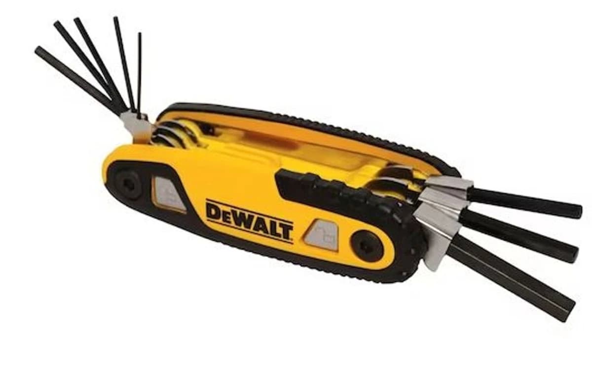 Dewalt SAE Folding/Locking Hex Key Set 8pc product image