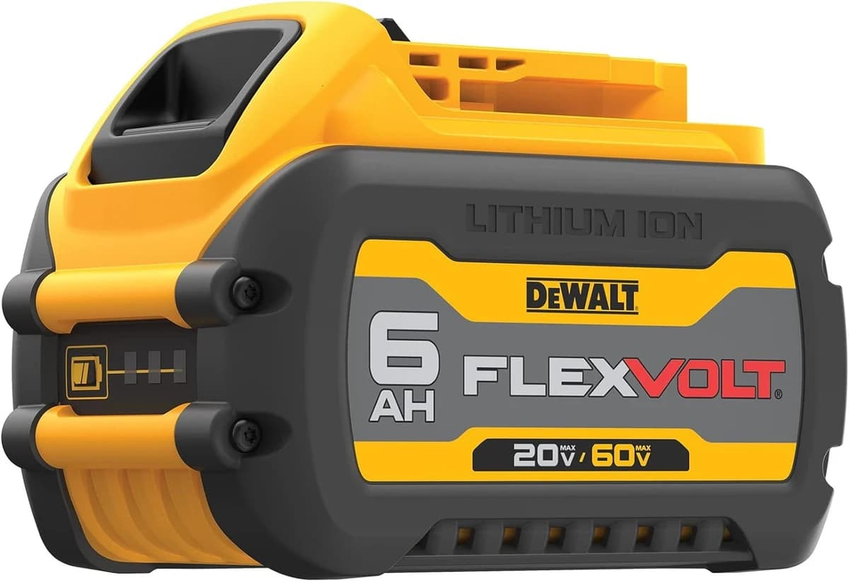 DEWALT FLEXVOLT 20 Volt/60 Volt MAX Lithium-Ion 6.0 Ah Tool Battery product image